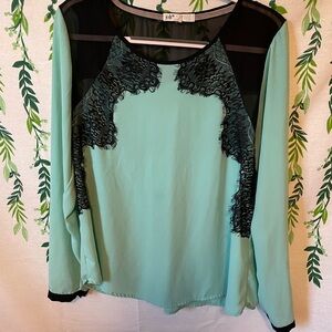 Size L Jolt Long Sleeved Blouse A1